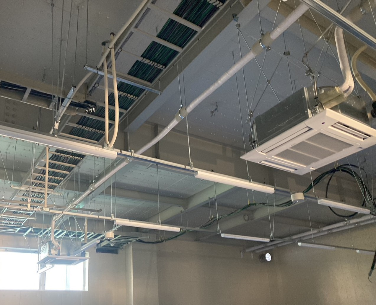 空調電源工事
